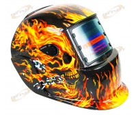 Auto Darkening Mig Tig Grinding Welding Helmet Welder Hood Mask Skull